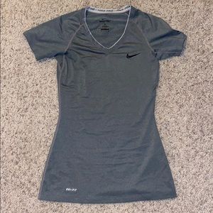 nike pro fitted shirt